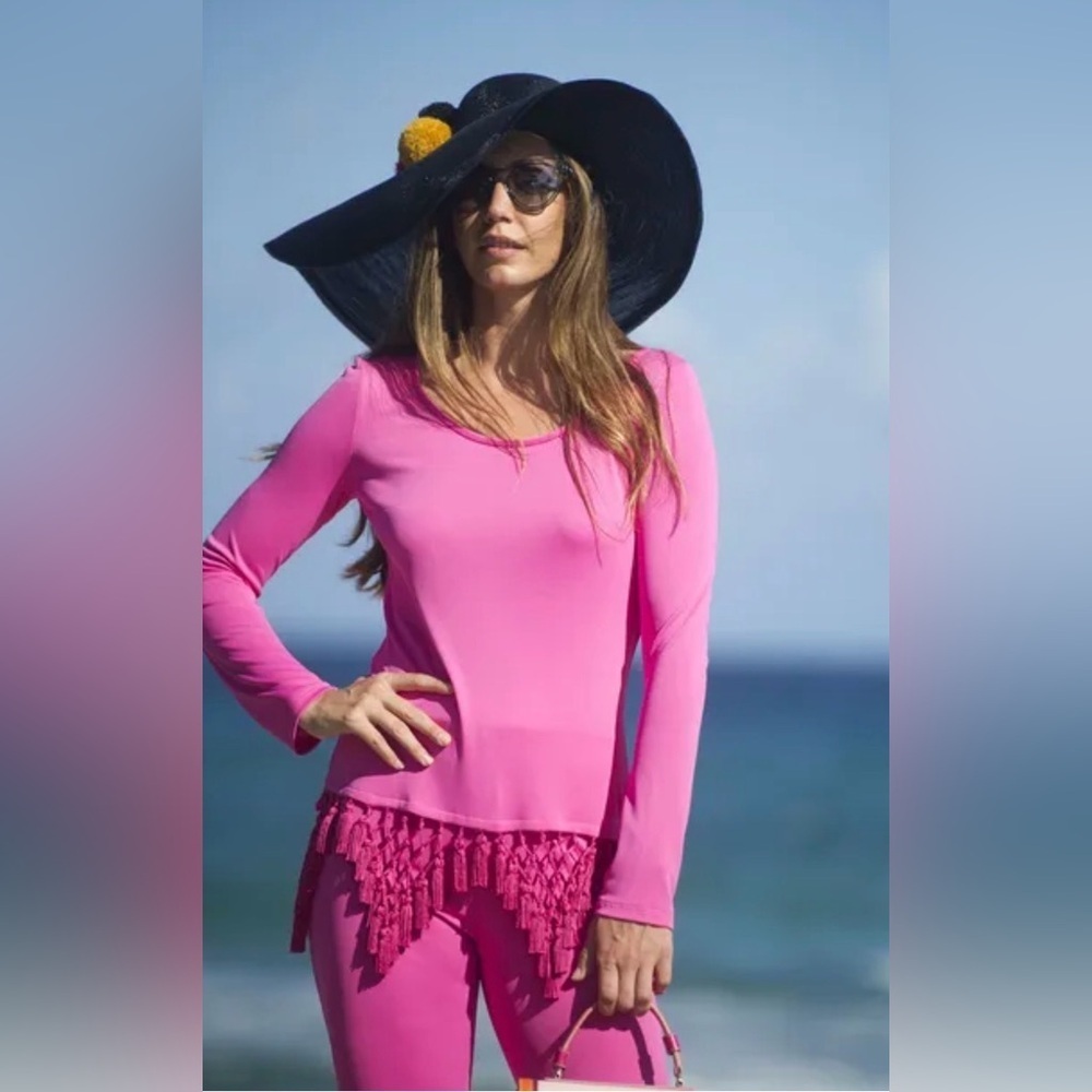 Emilio Pucci Fuchsia Top
